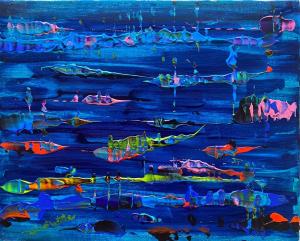 ヒロ・ヤタベの作品「Deep Sea(深き海)」