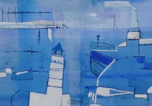 宝月輝の作品「Yokohama blue」