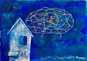 ふかだけんじの作品「夜空」
