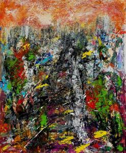 ヒロ・ヤタベの作品「Distant View of Hope(希望の遠景)」