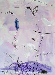 宝月輝の作品「芽生え」