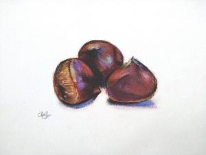 April Rubyの作品「Love and Chestnuts for You」