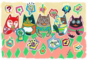 Keiko Okanoの作品「おしゃべり」