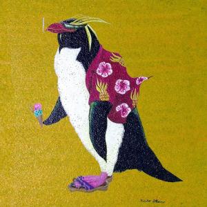 Keiko Okanoの作品「penguin yellow」