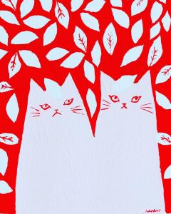 nananの作品「powerful cats」