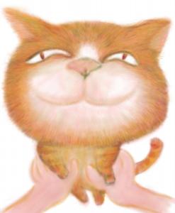 江口真代(みのり)の作品「へんな猫」