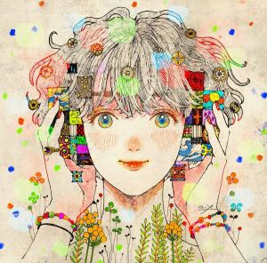 やまがみ彩の作品「Happy music」