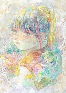 オカユウリの作品「真珠の耳飾りの少女」