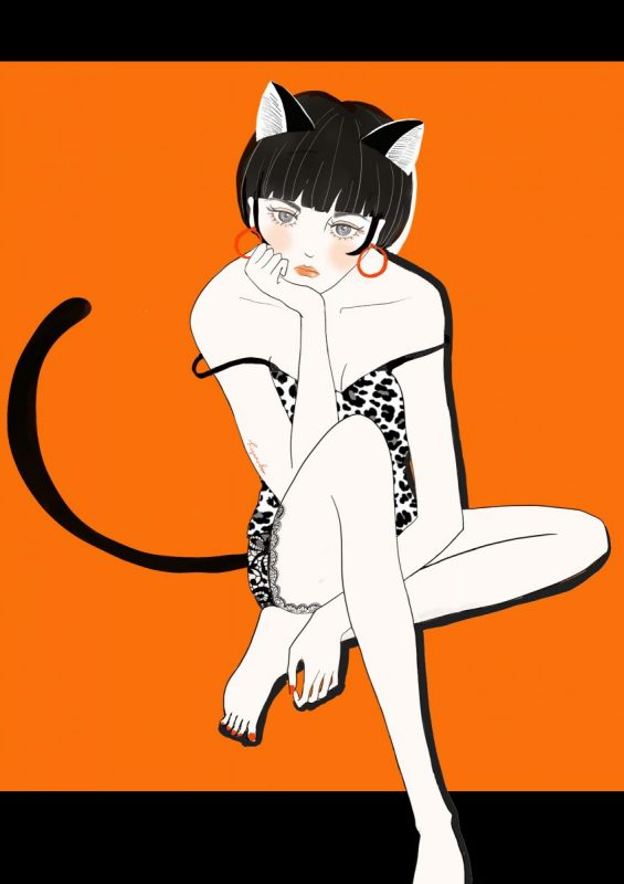 ほがらかの作品「愛猫」