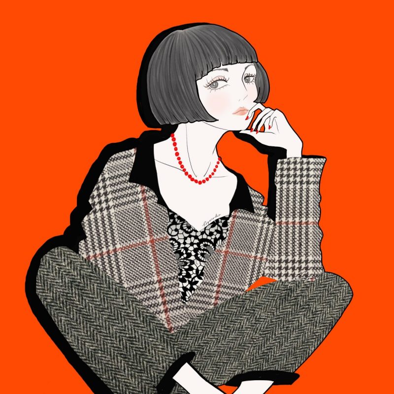 ほがらかの作品「コントラスト」