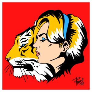 カケハタリョウの作品「『虎と女』」