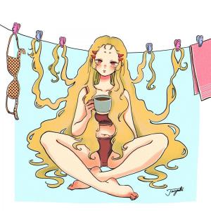 たいやきうまうまの作品「あとは待つだけ」