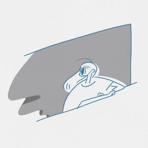 とみながしんぺいの作品「Window side」