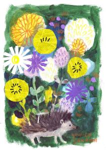 サクマユウコの作品「剣山のバイト中」
