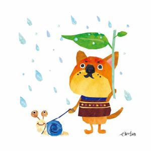 せのおしんやの作品「あめのひのさんぽ」