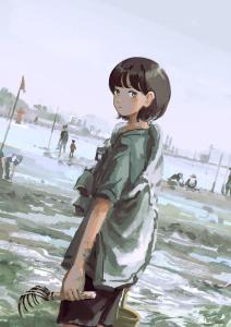 堅貝の作品「estuary」