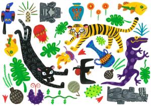 ワタナベリョウの作品「EXOTIC JUNGLE」