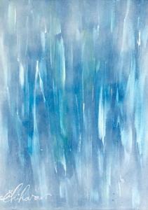 坂本 千春の作品「霞/Blue」