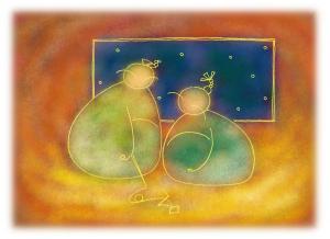 江口真代(みのり)の作品「きらのん星通信 「秘密の相談」」
