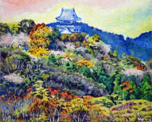 福島康廣の作品「春爛漫」