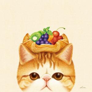 藤沢さだみの作品「カラフル帽子」