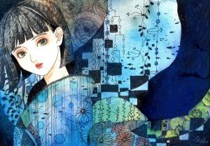 やまがみ彩の作品「君は藍」