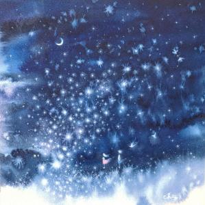 目黒 千尋の作品「星の花が咲く夜に」