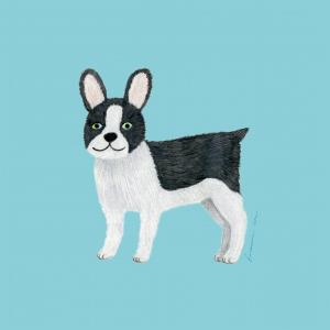 もとざわひろみの作品「フレンチブル」