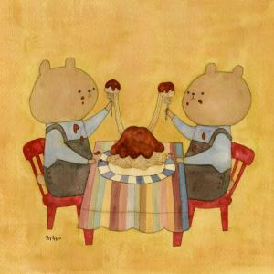 うじいえあやこの作品「WE NEED PASTA!!」