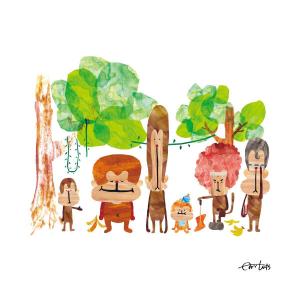 せのおしんやの作品「オサルブラザーズ」