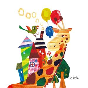 せのおしんやの作品「カラフルキリン」
