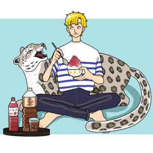 ハルキの作品「「一口食べるかい?」」