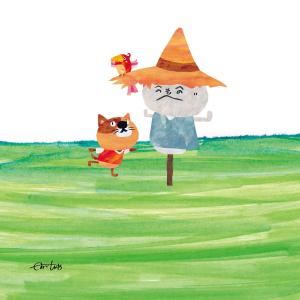せのおしんやの作品「カカシのマネッコネコ」