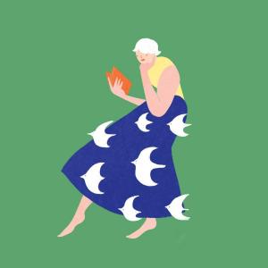 ハニュウミキの作品「Reading is like Traveling」